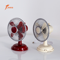 Petit ventilateur de bureau silencieux avec grille métallique, ventilateur personnel pour bureau, maison, poste de travail