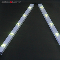 Projecteurs sur rail permanents 12V IP68 pour extérieur, projecteurs sur rail permanents pour Noël, lumières LED RGBW à points pixel