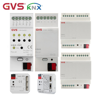 Module d'entrée binaire KNX en plastique pour maison connectée, pour contact flottant sécurisé 8 voies GVS K-bus CTBIF-08/00.S