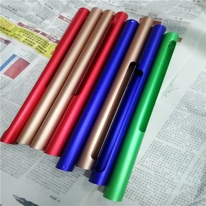 Tube plat en aluminium, anodisation, sablage, personnalisation pour pièces de robot 2024100705 - Product Image 1