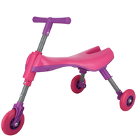 Voiture Mantis à 3 roues pas chère, scooter pour enfants, scooter léger pliable, tricycle pour tout-petits, voiture à roulettes pour enfants, marcheur