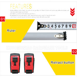 कारखाने की आपूर्ति 5 मीटर 3 मीटर 7.5 10 मीटर प्लास्टिक एब्स + रबर tpr प्लास्टिक मापने टेप कस्टम टेप उपाय - Product Image 4
