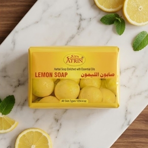 Savon Naturel au Citron – Nettoyant Visage Quotidien Éclaircissant, Soin Corporel Rafraîchissant aux Agrumes, Savon Herbal Nourrissant, Soin Doux pour la Peau - Product Image 5