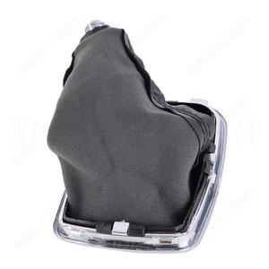 หัวเกียร์หนัง Volkswagen Golf 4 สีดำ ฝาครอบคันเกียร์ 6 สปีด ดีไซน์ตามหลักสรีรศาสตร์ - Product Image 5