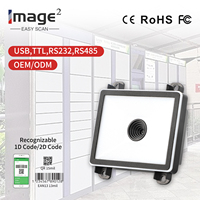 Módulo Escáner de Código de Barras Integrado con Sensor Automático, Lector de Códigos de Barras 1D 2D QR con Interfaz USB RS232 TTL
