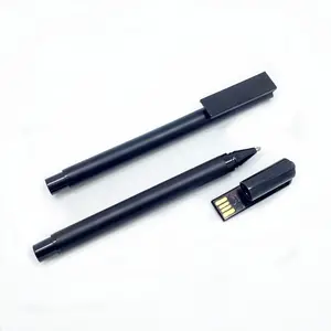 Stylo à bille à bas prix clé USB stylo à bille en métal cool clé USB