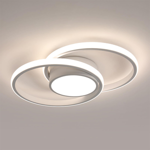 LED <strong>Ceiling</strong> Lamp <strong>Lighting</strong> Fixture Dia 40cm Round Modern Design <strong>Ceiling</strong> <strong>Lighting</strong> <strong>for</strong> <strong>Hallway</strong> Balcony Bedroom Corridor Cold White - Product Image 1