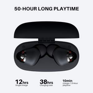 หูฟังไร้สาย <span class=keywords><strong>Tribit</strong></span> CVC8.0 TWS เสียงคมชัด พร้อมกล่องชาร์จ - Product Image 5