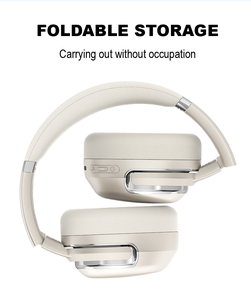 Over-ear xoay tai nghe không dây Mic điều khiển âm lượng da tai nghe cho âm nhạc AAC Codec cho DJ điện thoại di động Audiophile - Product Image 5