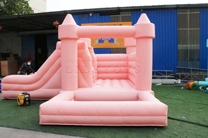 Château gonflable en tissu PVC Lilytoys pour enfants, trampoline de mariage, toboggan - Product Image 4