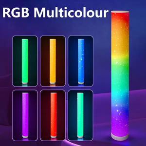 Iluminación Decorativa LED RGB para Interiores, Moderna, para Sala de Estar de Hotel, Control Remoto, Plástico, Pequeña, Sincronización de Música en Milisegundos - Product Image 4