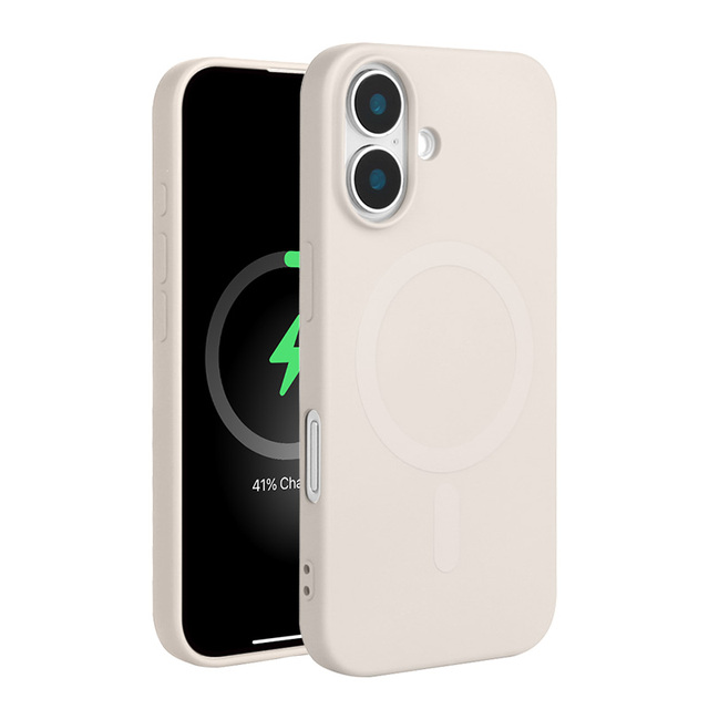 Wholesale Magnetic Phone Case for iPhone 16 15 14 13 12 Good Feeling Protective Case for iPhone 16 Silicone Case Magnetic