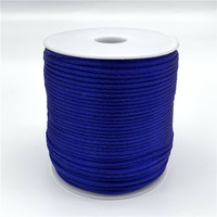 Ruban de cordon chinois 100% polyester 3 mm 2 mm pour la fabrication de bijoux et composants