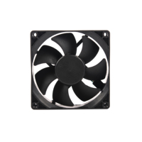 Ventilateur de refroidissement de châssis CPU à haut débit d'air, contrôlé par température, DS09225R12H DC12V 0.50A 92*92*25MM 9225 9.2CM PWM