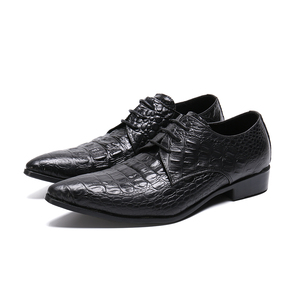 NA235 <span class=keywords><strong>eleganti</strong></span> calzature da festa per uomo italiane in vera pelle di lusso con punta a punta stringate Derby uomo scarpe <span class=keywords><strong>eleganti</strong></span> da cerimonia - Product Image 1