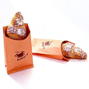Bolsas de Papel Biodegradables para Palomitas de Maíz, Aptas para Alimentos, Resistentes a la Grasa, para Microondas, Bolsas de Papel Antigrasa para Galletas - Product Image 4