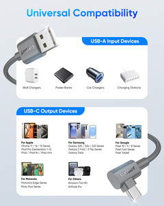 Ready to Ship SUNGUY USB <b>C</b> Cables 18W 0.3M High Speed USB Cable Fast <b>Charging</b> Data Cable cavo di ricarica cable - Product Image 6