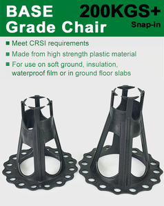 Chaise de qualité 1/2 " - 4" avec base Chaise en maille <span class=keywords><strong>plastique</strong></span> avec base <span class=keywords><strong>Dalle</strong></span> sur chaise de qualité <span class=keywords><strong>pour</strong></span> support en béton - Product Image 3