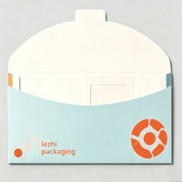 Boîte d'enveloppes postales en papier coloré personnalisées de haute qualité pour mariage, emballage en papier personnalisé de qualité