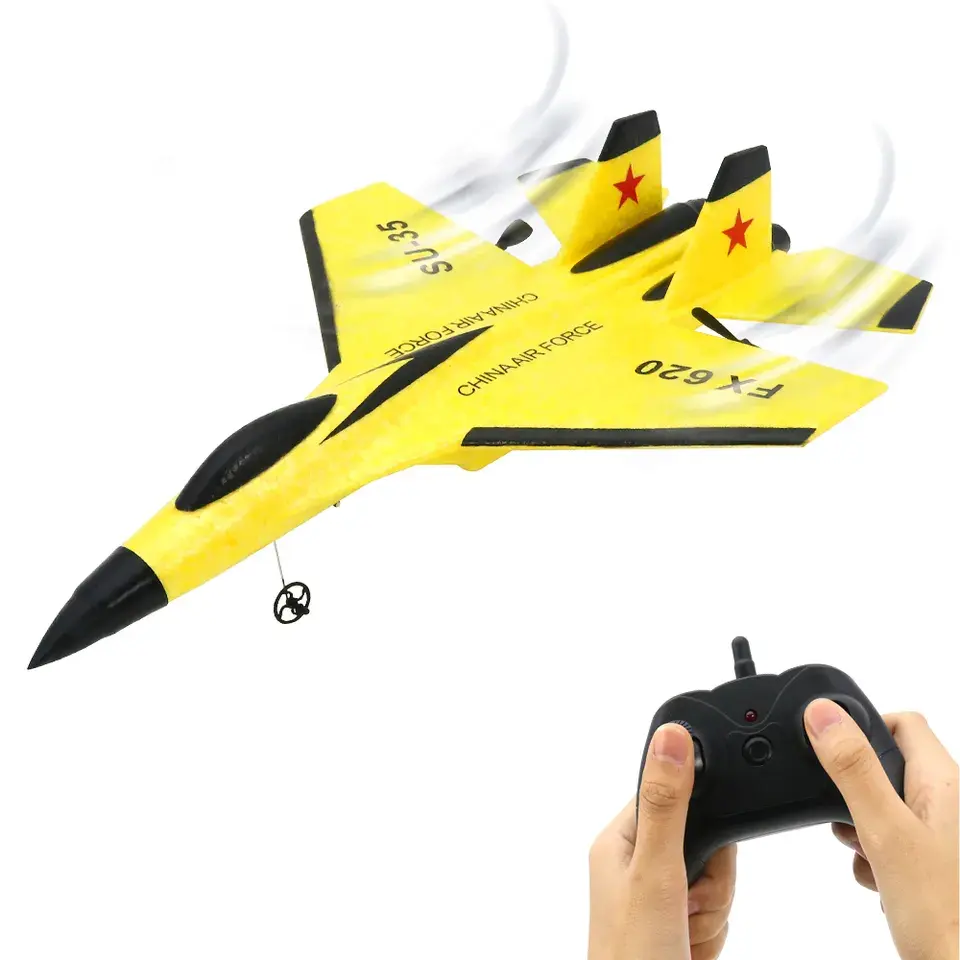 Jimei Electric Epp Foam Fx620 Rc Jet Plane Outdoor Easy To Play Rc Plane Airplane Su35 2.4g Rc Plane For Kids Adults
