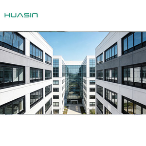 Fábrica de Fabricación de <span class=keywords><strong>Ventanas</strong></span> de Aluminio Blancas Resistentes a Huracanes, Estándar Canadiense 2025, Vidrio Grande, Personalizadas al por Mayor de Huasin - Product Image 1