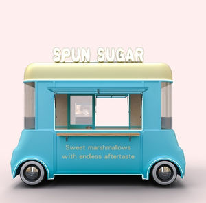 Camión de Comida Multifuncional, Puesto de Comida en <span class=keywords><strong>Zona</strong></span> Turística, Camión de Comida Móvil, Puesto de Mercado Nocturno en Calle Comercial, Camión de Aperitivos Especializado - Product Image 5