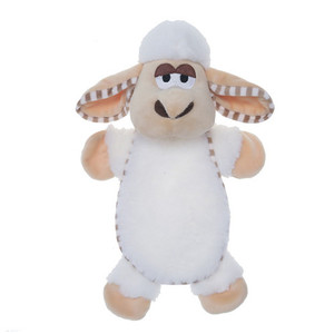 Yeni varış sıcak satış düz köpek peluş yumuşak Pet çiğnemek oyuncaklar kırışık kağıt - Product Image 5