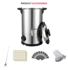 Nhà sản xuất sản phẩm máy móc thép không gỉ sáp Sáp melter máy làm nến máy - Product Image 3