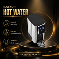 Bouilloire électrique 2,5 L, distributeur d'eau potable numérique, machine à chauffage instantané multi-températures pour la maison et l'hôtel