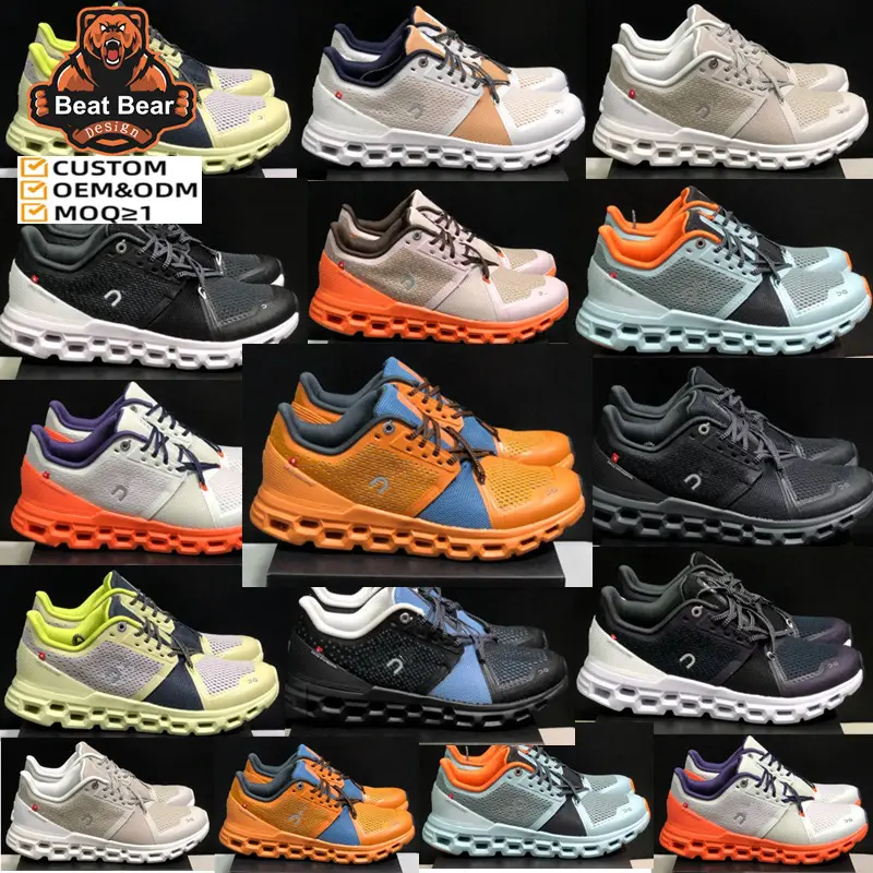 Custom On Cloudstratus Ademend Wandelen Tennis Hardloopschoenen Vrouwen Casual Mode Sneakers