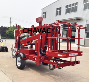 <span class=keywords><strong>Plataforma</strong></span> de Trabajo Aérea Compacta con Elevador de Brazo de 14m 16m de Altura de Trabajo, Grúa Telescópica con Batería para Reparación de Iluminación - Product Image 3