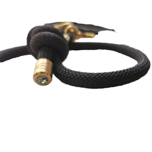 Luxe Tactische Kleine Hondenwandeling Riem Set Op Maat Nylon Touw Effen Patroon Puppy Klein Medium Groot Formaat - Product Image 4