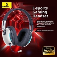 Auriculares Baseus GoPlay 1 Max con cable para juegos de computadora, deportes electrónicos, PUBG, con micrófono