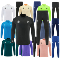 Survêtements d'entraînement de football respirants OEM, kits d'entraînement de football en gros, dernier design