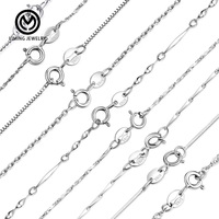Vente en Gros 2026 Bijoux Personnalisés en Argent Sterling 925 Tendance Collier Pendentif Croix Cubaine Serpent avec Chaîne Maille Singapour Boîte Cadeau Femme