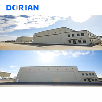 Conception de hangar d'avion en métal Offre Spéciale structure en acier préfabriquée kit de construction de hangar d'avion