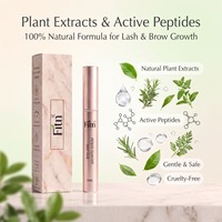 Sérum de croissance des cils à double tête au liposome et aux peptides, sans prostaglandine, Redensyl, Capixyl, rehausseur de sourcils, GMPC Clinic, OEM, marque privée