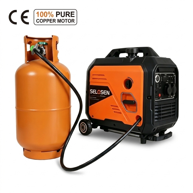3.2KW 3.6KW Dual Fuel Gasoline/LPG Generator 3.5kw 4000w 5kw Silent Portable Gasoline Generator OEM ODM Factory Generator