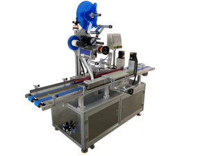 Machine d'étiquetage verticale automatique double face pour bouteilles en acier inoxydable, précision de 98% - Product Image 3