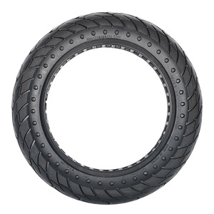 Nedong 12x2.5 Solid Tire Grooved Tread Electric <b>Bicycle</b> Use - Product Image 3