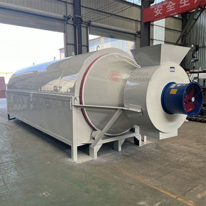 Máquina Secadora Rotatoria de Tambor Eléctrica de Alta Calidad, Secador Rotatorio de Azúcar de Acero Inoxidable de Grado Alimenticio, Máquina Secadora Rotatoria de Paja - Product Image 5