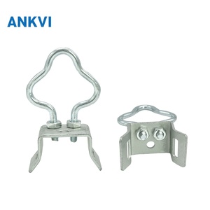 Crochet de tension SS201 pour fixation de câble aérien FTTH, ancrage de câble poli 1.8KN - Product Image 1