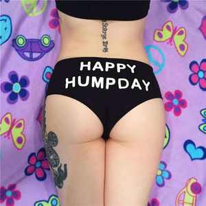 กางเกงในสตรีเซ็กซี่กางเกงในเซ็กซี่กางเกงในสตรีหวานพิมพ์ลายแฮปปี้ - Product Image 5