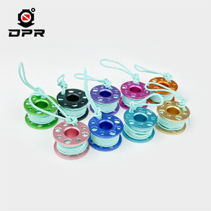 <span class=keywords><strong>OSITO</strong></span> para Buceo, <span class=keywords><strong>Mini</strong></span> Carrete de Aluminio con Color y Logotipo Personalizados, 2*3.5cm - Product Image 1