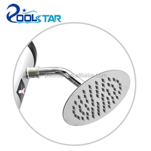 POOLSTAR Vente flash <span class=keywords><strong>Douche</strong></span> extérieure ronde en PVC de 35 L, argentée, avec <span class=keywords><strong>douche</strong></span> pour les pieds, alimentée par énergie <span class=keywords><strong>solaire</strong></span>, pour <span class=keywords><strong>piscine</strong></span> et usage extérieur - Product Image 2