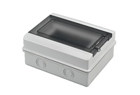 HOQELE IP65 Boîte de jonction étanche en fibre optique ABS + PC Boîtier de distribution d'énergie principale Boîtier d'instruments électroniques OEM