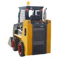 Livraison gratuite de chine mini seau 860 kg capacité de chargement machines de travail forestier chargeuse compacte avec bois à saisir personnalisable