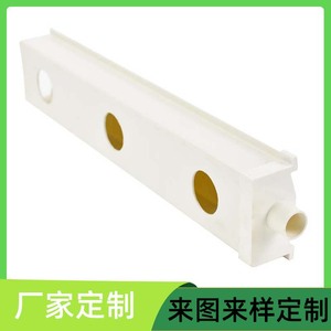 Hydroponic <b>Planting</b> <b>Trough</b> Square PVC Tube For Indoor Outdoor <b>Gardening</b> System - Product Image 4