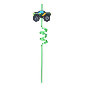 <span class=keywords><strong>Monster</strong></span> <span class=keywords><strong>Truck</strong></span> Themed Element Neumáticos Knobby de gran tamaño Espiral Paja Plástico Silicona Grabado Impermeable Suministros para fiestas al por mayor - Product Image 3