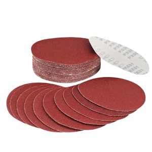 125 мм 8 отверстий крючок и петля из оксида алюминия шлифовальный диск Круглый шлифовальный бумажный диск для деревообработки - Product Image 1